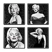 Marilyn Monroe Coaster 4-Pack